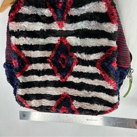 Love Binetti Joan Jett Striped Tote Bag, Missing Shoulder Strap & Zipper Pull - Picture 3 of 8